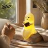 Unique Mystery Home Accent Halloween Ghost Lamp Cute Middle Finger Ghost/Reading Book Night Light Funny Ambient Bedside Lighting Spooky Figurine for