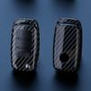 Carbon Fiber Car Key Fob Case Cover For Volkswagen Sagitar Polo Golf Bora Tiguan Touareg Phaeton Seat Skoda Key Fob Cover