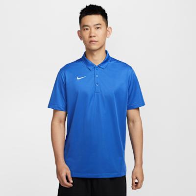 Nike Dri Fit Polo Shirt Men s Royal Blue L