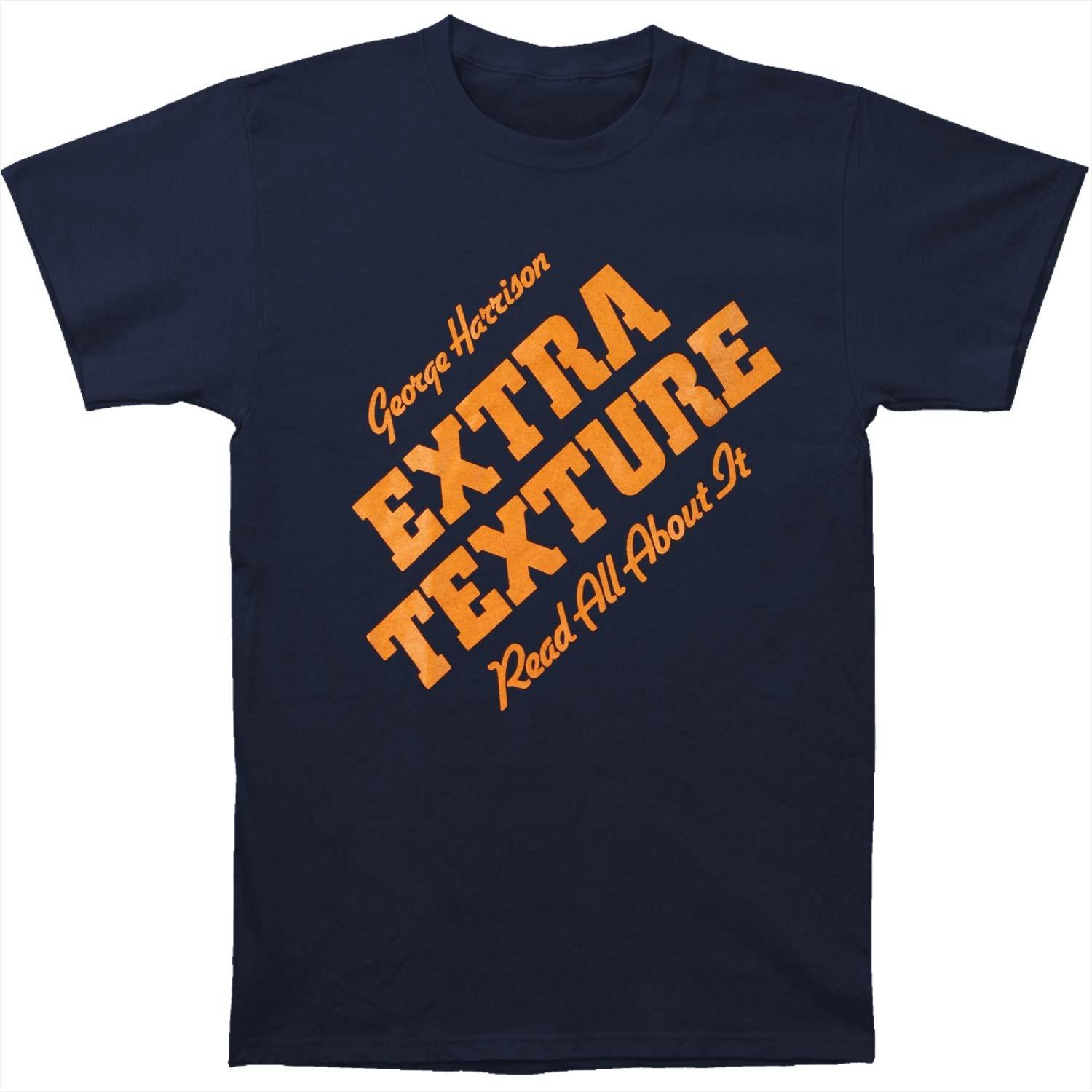 Men s George Harrison Extra Texture T-shirt X-Large Navy 3XL