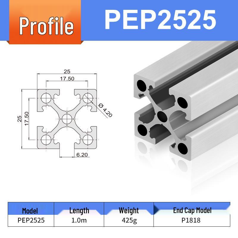 Aluminiumprofil-Verbindungsblock L-Block M4/M5 Einzel-/Doppelbohrungs-Mutter für Roboterarm-Zubehör (PEP2525, 1818)