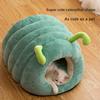 Caterpillar Pet Nest Winter Warm Cat Nest Cute Dog House Closed Non-slip Cat Nest