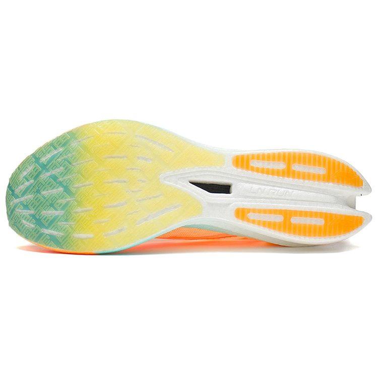Li Ning Feidian 2 Elite Running Shoes Women's Low Top Fluorescent Milk Yellow ARMS020-3