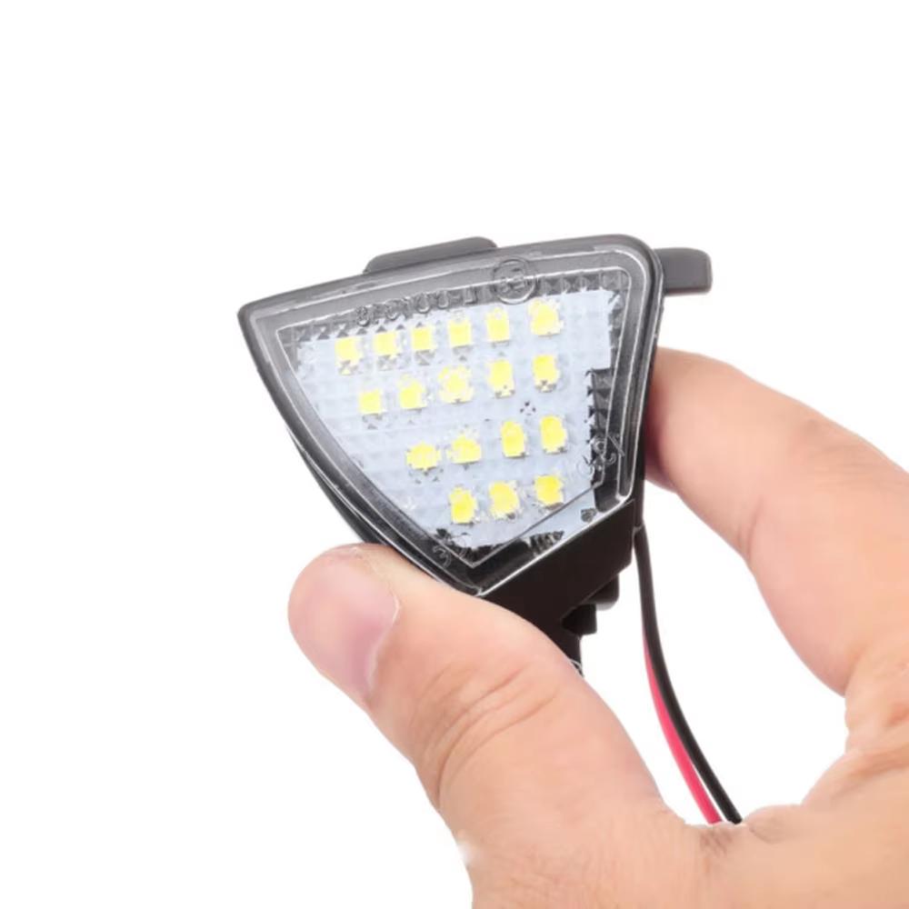 Led Under Side Mirror Puddle Light Module Lamp For VW Golf 5 GTI MK5 MKV Passat B6 CC Eos Golf 5 6 Variant Sharan MK2 7N