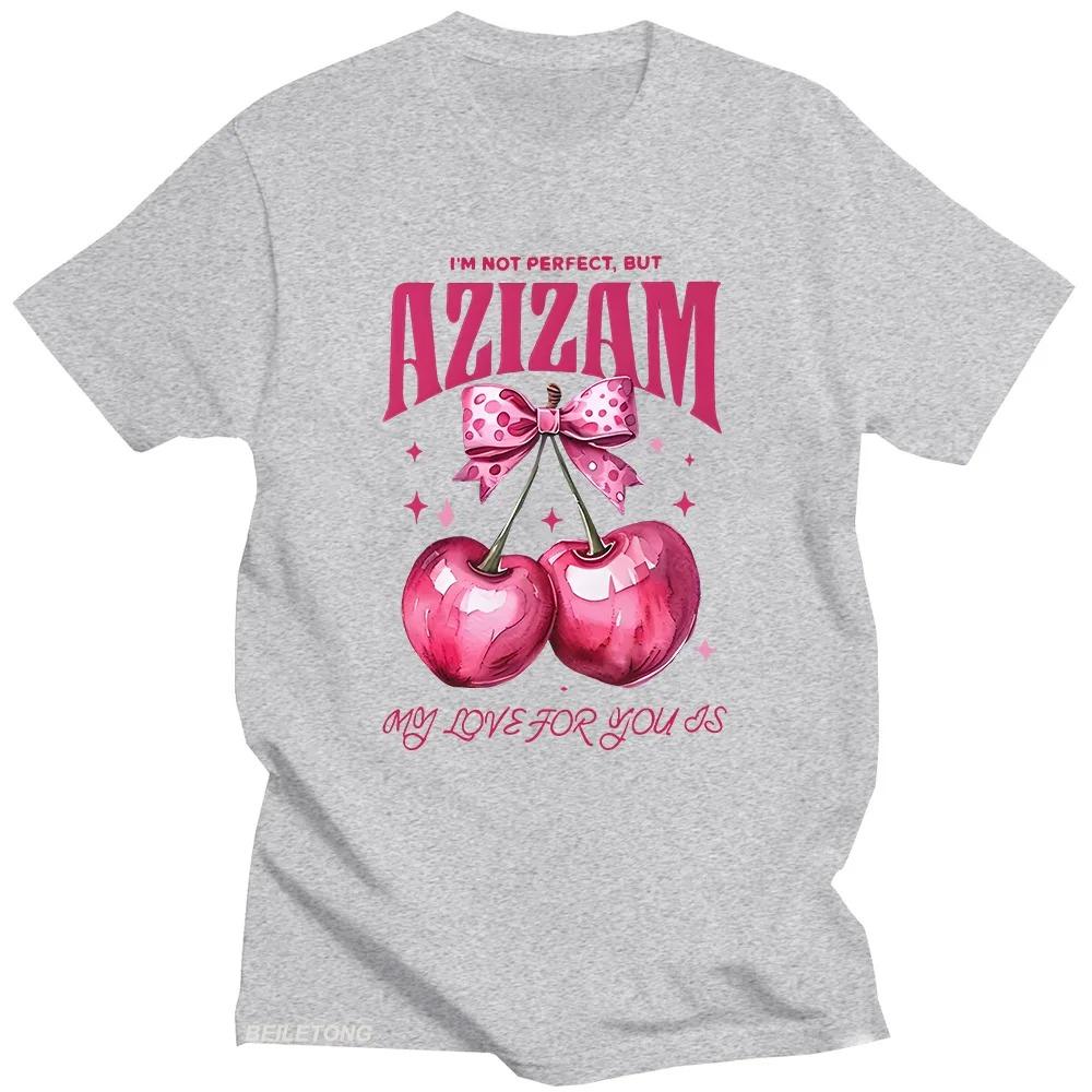 Ed Sheeran Azizam T-shirts Cute Gift for Loved Ones Tees Summer Fashion Women_Men Cotton Clothing Adorable Couple Tshirts Tops