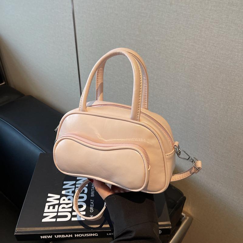 Small bag women's spring and summer versatile new fashion messenger bag high-end portable bowling bag