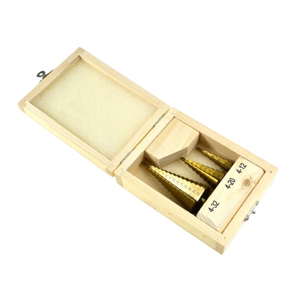 AW Tools HSS Step Drill Bit (Pack of 3)