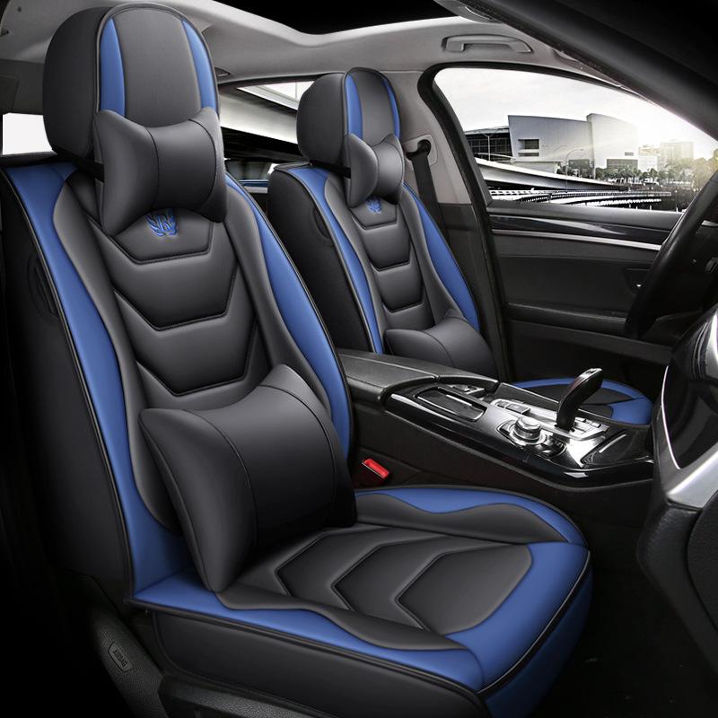 Five-Seat Seat Cushions, Full Set of Five-Seat Seat Covers, Compatible with Five-Seat Vehicles, New Seat Cushions, Five-Seat Covers
