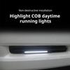17cm Led Lighting for Car Decorate COB Ultra-thin Waterproof High Brightness Flexible Tube Strip 12v Daytime Running Lights