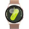 Bracelet + Case with Screen Protector for Samsung Galaxy Watch 7 44mm, Rose Gold