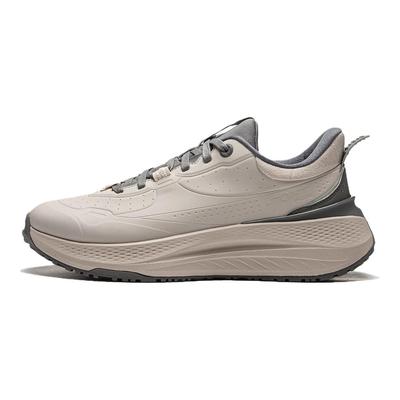 Miękka Plus Tarcza Minimalistyczne Wygodne Trwałe Odprowadzające Pot Niskie Buty Casual Męskie sneaker Myszaty Szary AGLU229-4
