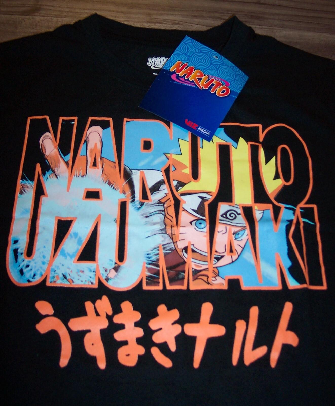 Shonen Jump NARUTO Shippuden Anime T-shirt MENS MEDIUM NEW w TAG L