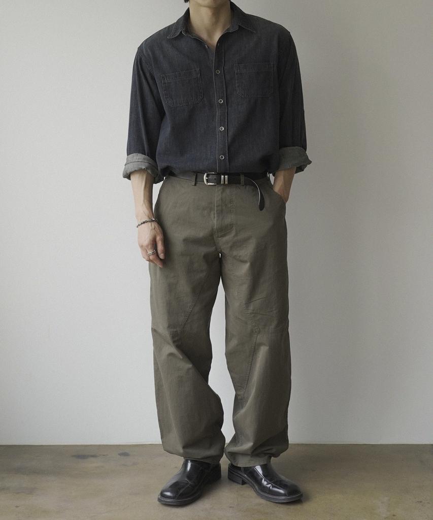 SIIIIDO Peter Ct Line Double Pocket Pants #1