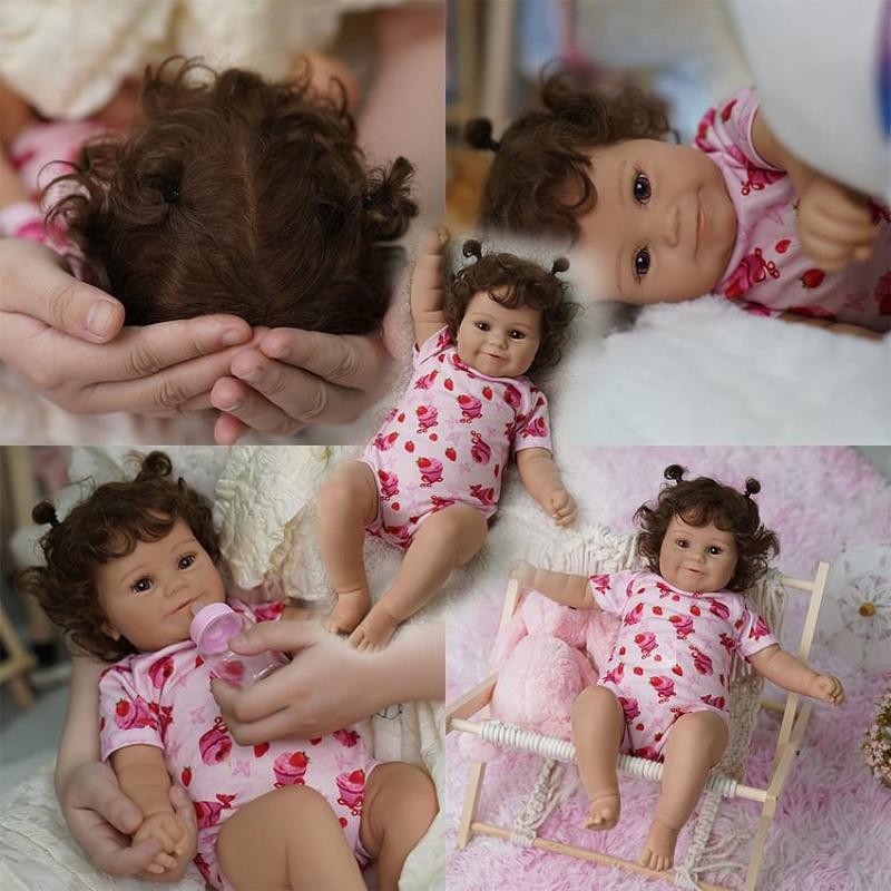 Милая 45 см кукла-реборн Мэдди — фото 8