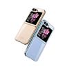 Samsung Z Flip6 Electroplated Transparent Ultra-Thin Anti-Drop Case for Foldable Screen