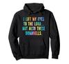 Eyes Up To Sir Dumbbell Funny Christian Gym Workout Hoodie