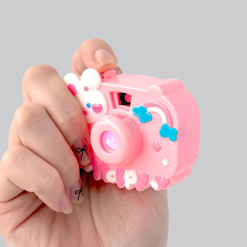 Rabbit beam projector keychain