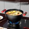 KSISE 3-Piece Wok, Soup & Frying Pan Cookware Set