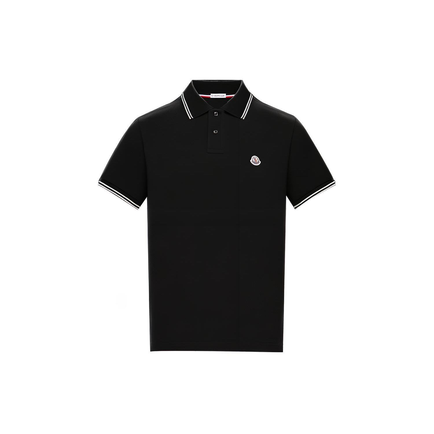 Moncler Effen Kleur Katoen Casual Poloshirt Heren tops 0918A7060084556999 S