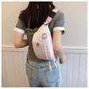 1Pc New Simple and Cute Casual Fanny Pack, Women's Fanny Pack, Fresh Niche Versatile Messenger Bag, Sports Versatile Fashion Breast Bag