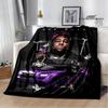 Rapper rod wave printed blanket Warm Flannel Blankets Soft and Comfortable blanket Home Travel Blanket bed linings Birthday Gift