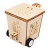 DIY Flip-top Trash Can Kit: Eco-Friendly Science Experiment & Teaching Aid for Students