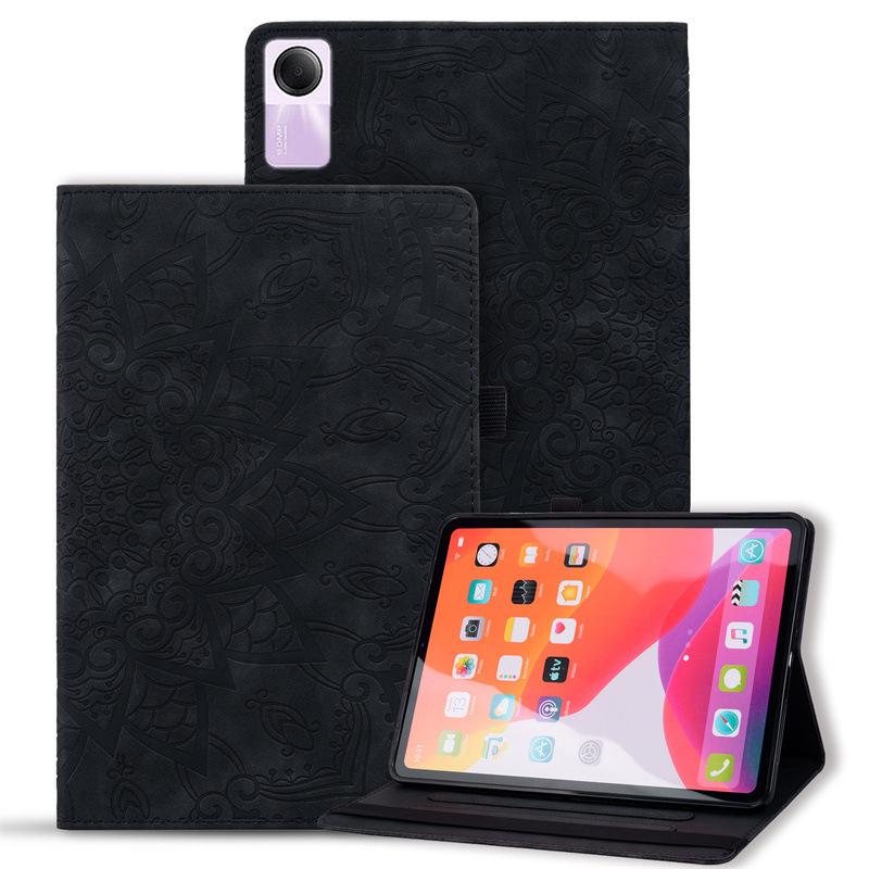Redmi Pad SE 11 İnç 2023 Kiraz Çiçeği Kedi Korumalı Kılıf