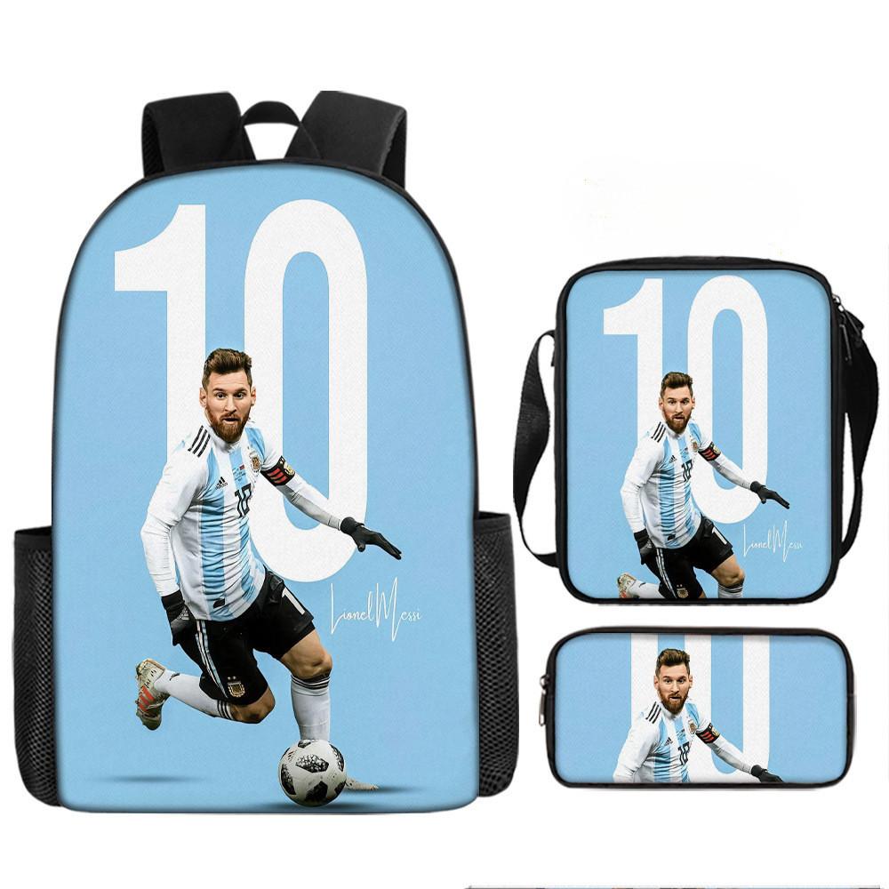 Elementary Students School Backpack Set Lightweight Oxford With Multiple Compartments For Afterschool Tutorage