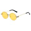 Vintage Rimless Round Metal Sunglasses Women Men Fashion Luxury Brand Designer Sun Glasses Leisure Travel Lady Man Eyewear Uv400