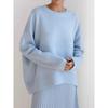 Fashion Wind Fall and Winter New round Neck Knitwear Loose Pullover Crew Neck Loose Sweater