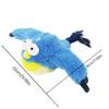 Flapping Bird Cat Toy Rechargeable Flapping Sparrow with Chirping Sounds Catnip Interactive Plush Bird Toy for Cats Play