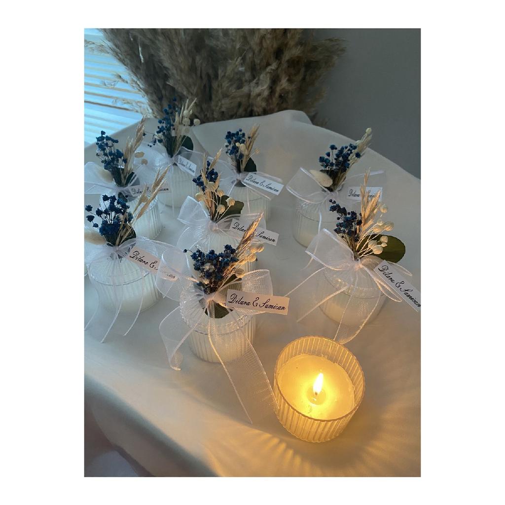 Gift Candle Set Engagement / Wedding / Henna / Wedding