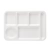 A5 White Melamine High-Temperature-Resistant Noodle and Soup Bowl, Ramen Bowl, Rice Noodle Roll Plate, Vegetable Plate.