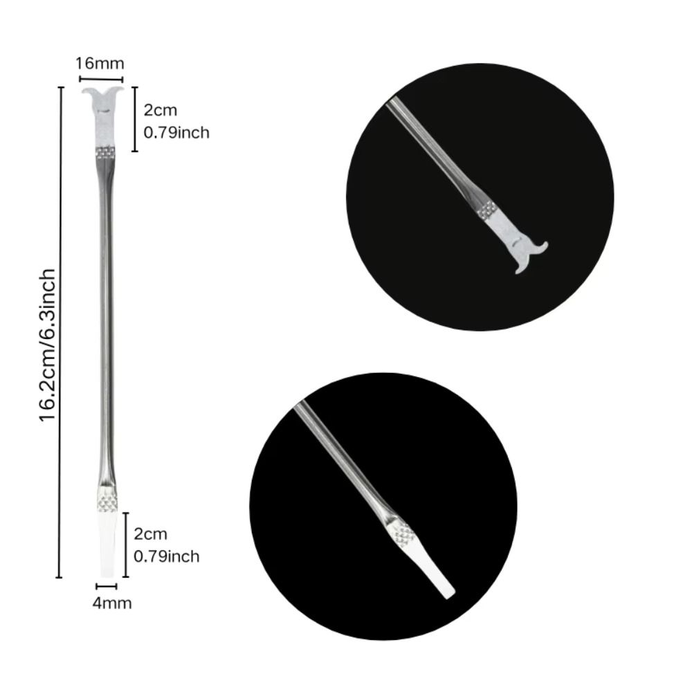 Stainless Steel Phone Metal Crowbar Silver Glue Remover Chip High Quality CPU Pry Spudger  Notebook