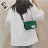 New Canvas Canvas Patchwork Crossbody Casual Mini Casual Shoulder Bag Simple Patchwork Shoulder Messenger Bag