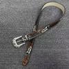 Retro Vintage Western-Style Indian Cowboy Belt with Unique Design