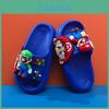 Mario Childrens Sandals Summer Eva Non Slip Cartoon Indoor Flip Flops For Boys And Girls