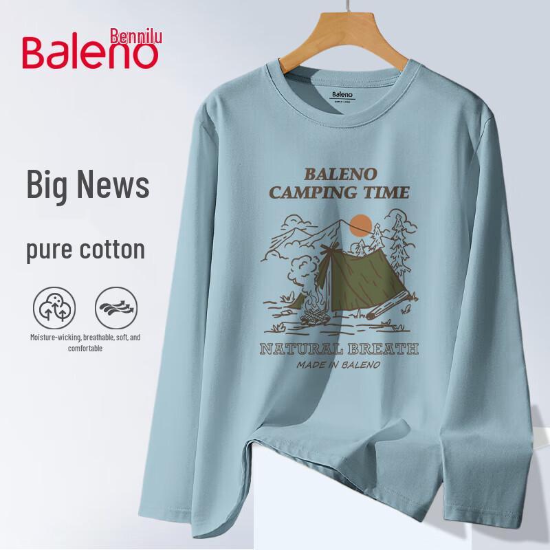 

Мужская футболка Baleno JPB Camping Time с принтом D, с длинным рукавом XL