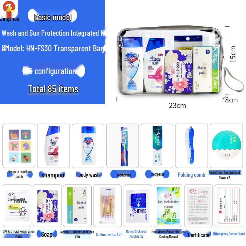 Summer Heatstroke Prevention Travel Kit