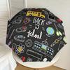 1pc Back to School Pattern Umbrella  Automatic Opening and Closing Umbrella, High quality Umbrella, Ideal Gift for Her 259