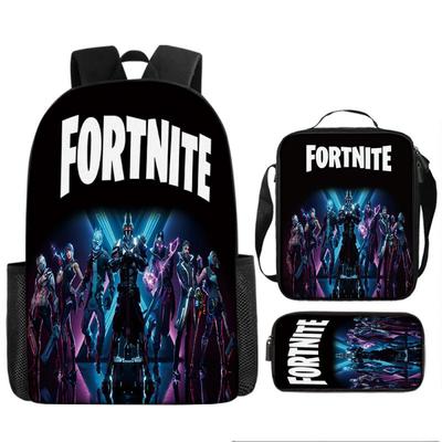 Fortnite Zaino Scolastico Borsa Pranzo Astuccio 3 Pezzi