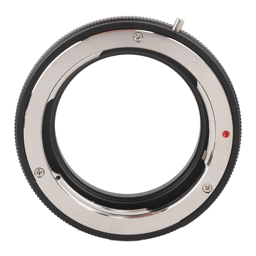Lens Mount Adapter for CY Aluminium Alloy High Accuracy Macro Lens Adapter Ring with Back Cover for D850 D810 D750