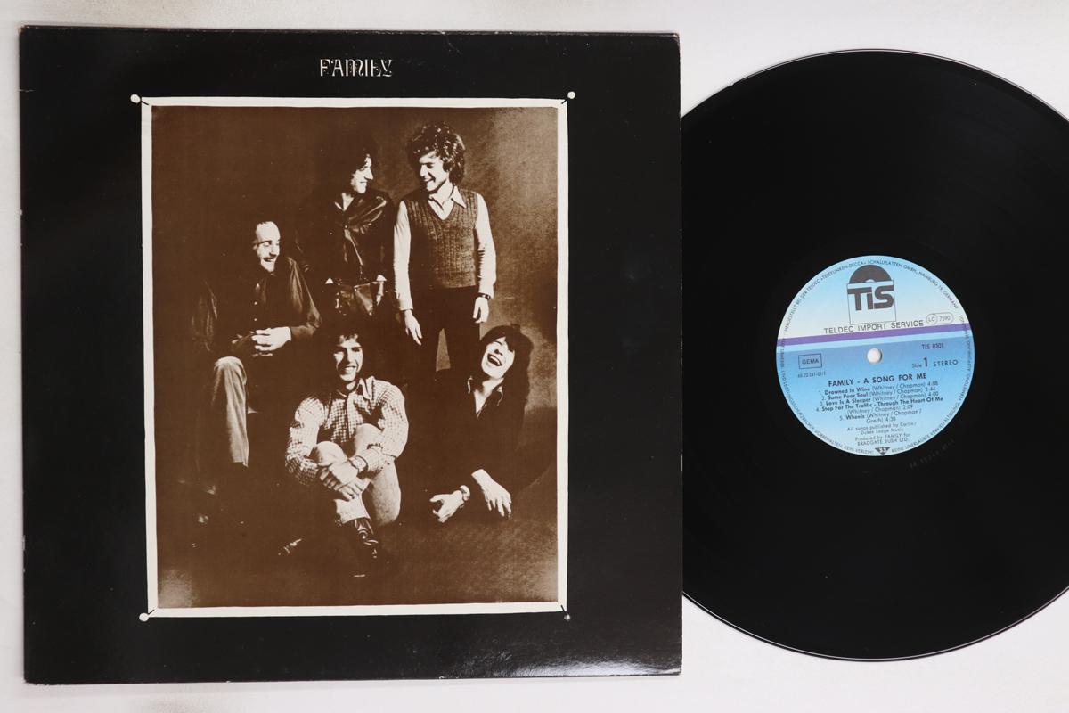 

LP Record FAMILY - A Song For Me TIS8101 TIS Germany Rock Used