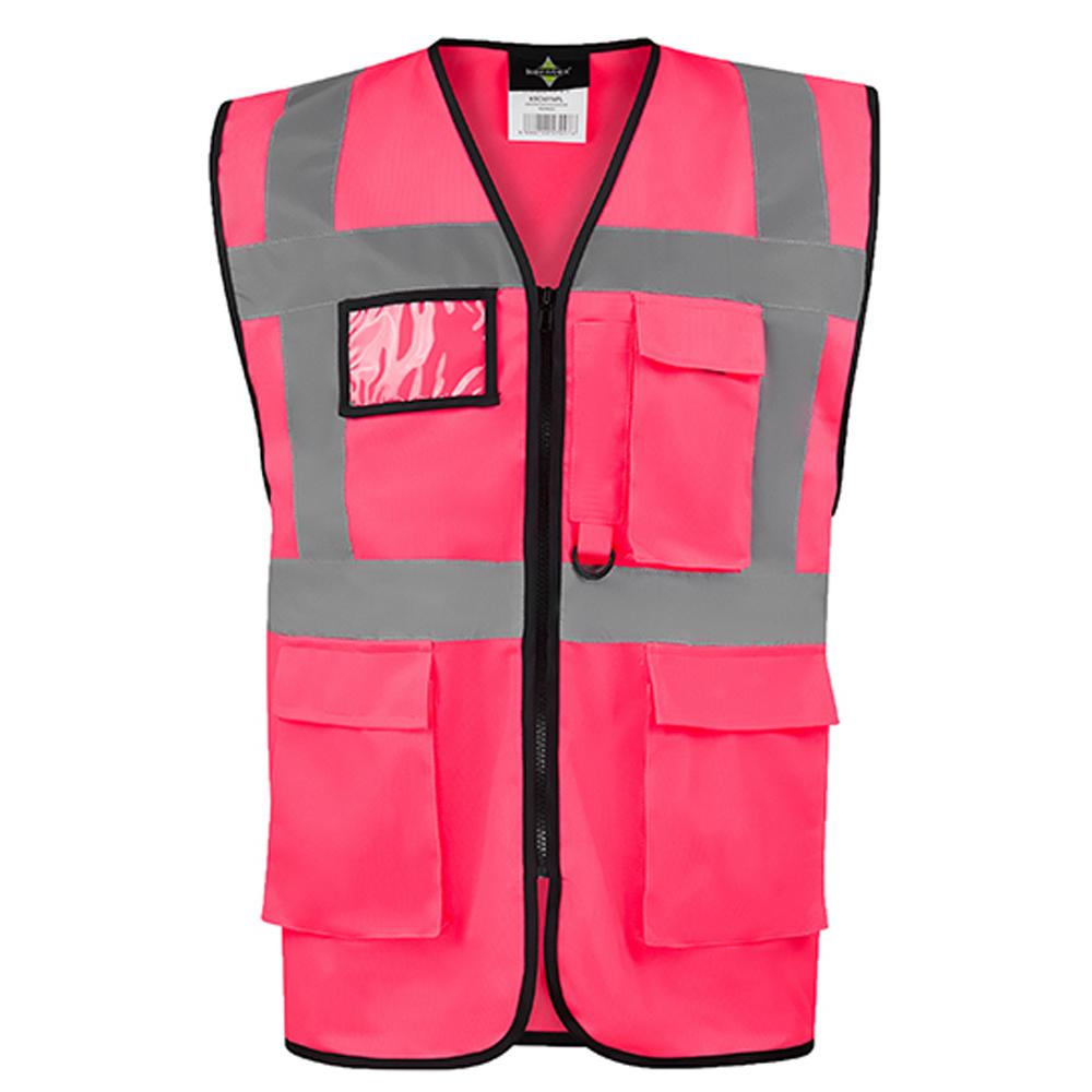 Korntex Unisex Adult CO² Neutral Hamburg Multi-Functional Hi-Vis Vest