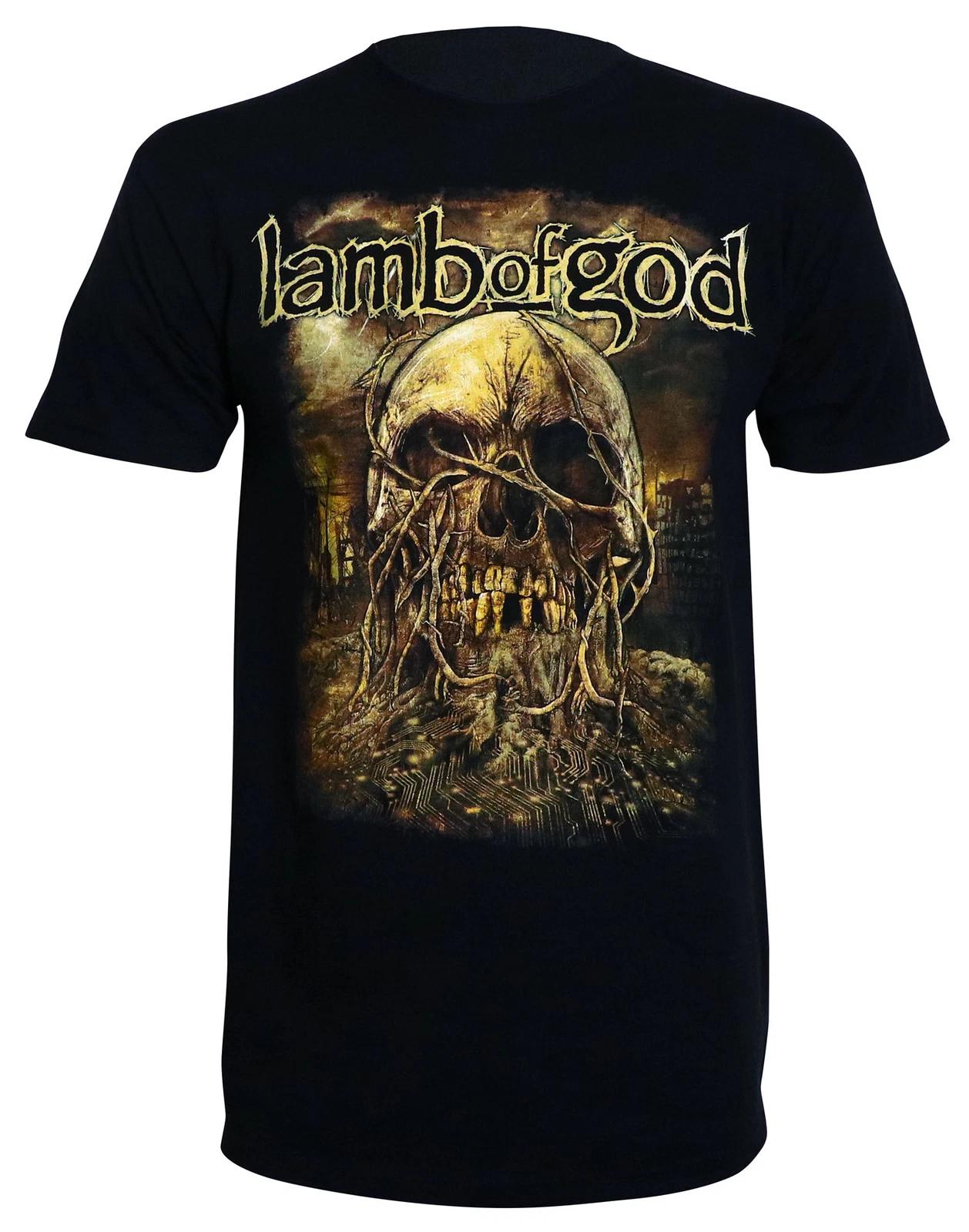 

Authentic LAMB OF GOD Vineskull Shirt S M L XL 2XL NEW 4XL