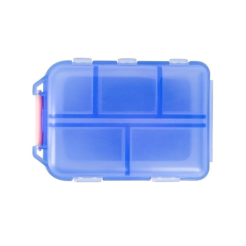 1pc Travel Pill Organizer Moisture Proof Pills Box for Pocket Purse Daily Pill Case Portable Medicine Vitamin Holder Container