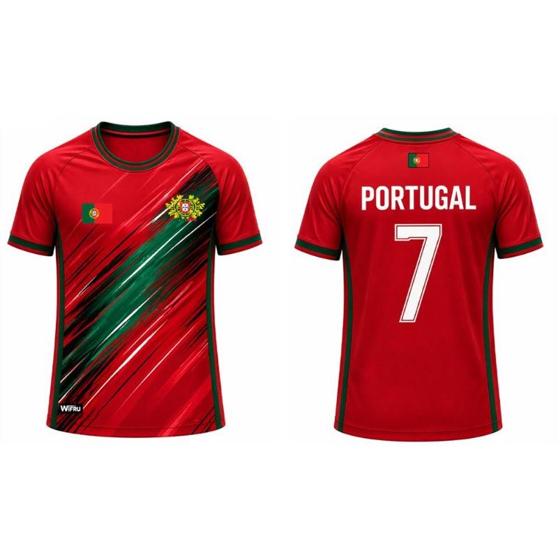 Football Jersey Breathable Quick-drying Sports T-shirt Unisex Summer Casual Fan Gift Tops S