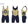 Tuta da uomo a compressione anti-sfregamento Wrestling Sollevamento pesi Allenamento in palestra Sport acquatici