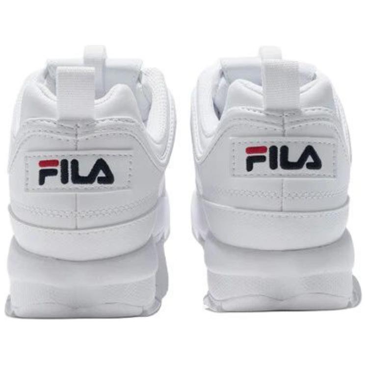 FILA Disruptor 2 1998 Classic Comfortable Durable Low-Top Lifestyle Sneakers Unisex sneakers White 1FM02739H121