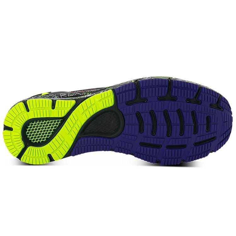 Under Armour HOVR Sonic 4 Zapatillas de Running Cómodas Versátiles de Caña Baja para Hombre Zapatilla Negra Verde 3025208-001